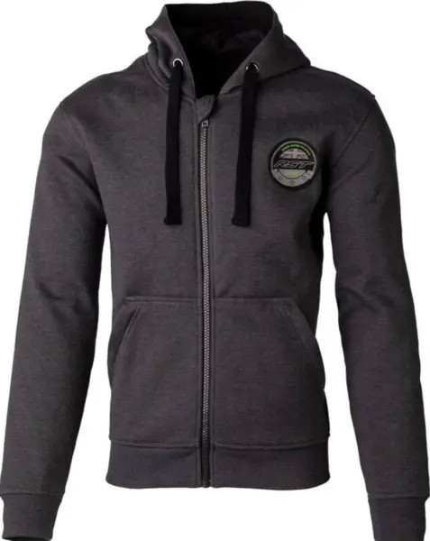Image of RST Zip Through Factory CE Textile Hoodie Men Gray 48