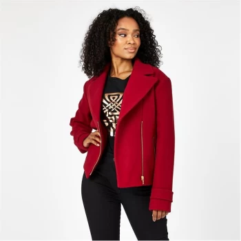 Image of Biba BIBA Biker Jacket - Red