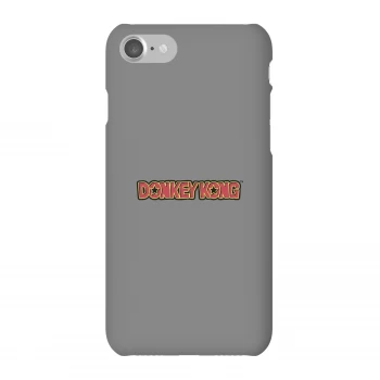 Image of Nintendo Donkey Kong Distressed Phone Case - iPhone 7 - Snap Case - Matte