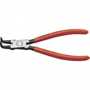 Image of Knipex Bent Internal Circlip Pliers 19mm - 60mm