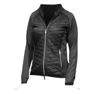 Image of Hy Womens/Ladies Synergy Lightweight Padded Jacket (M) (Black)