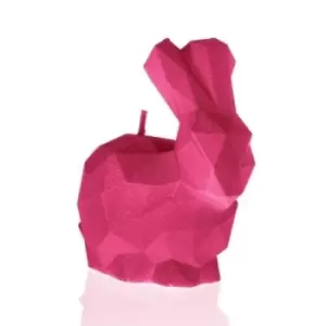 Image of Small Rabbit Candle – Dark Pink
