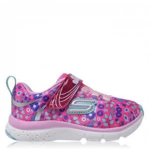 Image of Skechers Jump Lites Trainers Infant Girls - Pink/Multi
