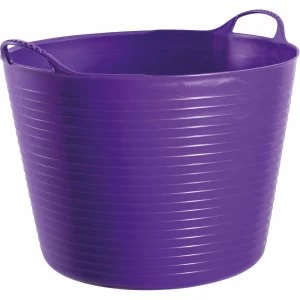 Image of Gorilla Tubtrugs Flexible Tub 38l Purple