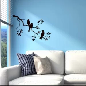 Image of DSO-13 Black Decorative Wall Sticker