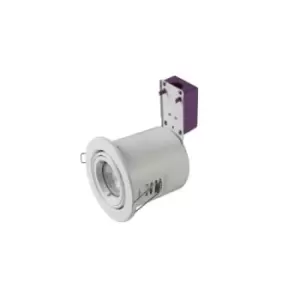 Image of Robus Starling IP20 Main Voltage Steel Fire Rated Directional Downlight White - RSF208-01