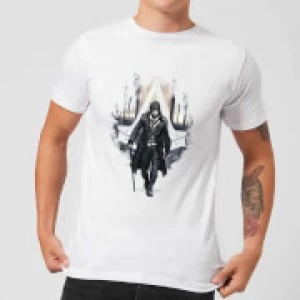 Image of Assassins Creed Syndicate London Skyline Mens T-Shirt - White