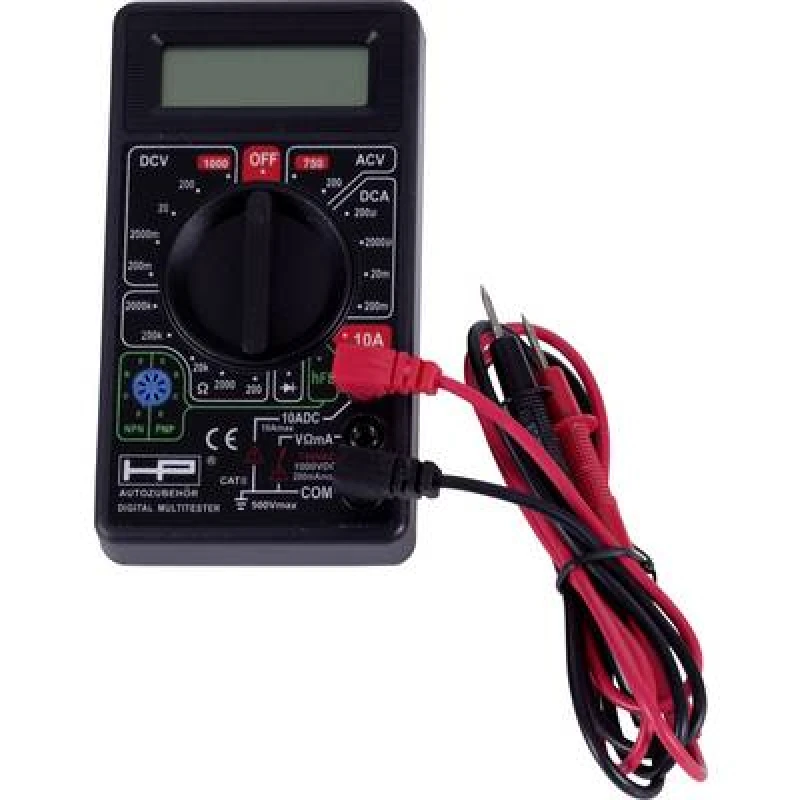 Image of HP Autozubehoer HP Autozubehoer Handheld multimeter Digital CAT II 500 V 75220