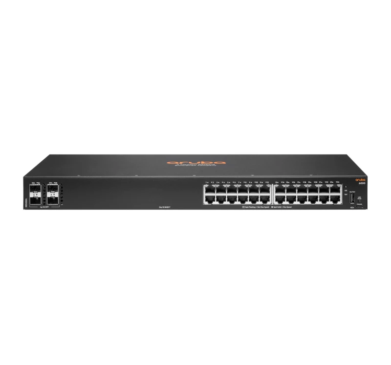 Image of HPE Aruba Networking Aruba 6000 24G 4SFP Managed L3 Gigabit Ethernet (