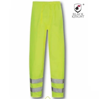 Image of Black Knight Large Hawk High Visibility Trousers - Yellow
