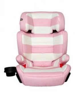 Image of My Babiie Group 23 Car Seat - Pink Stripes, One Colour