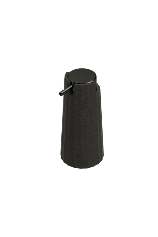 Image of Cosmic 'Avenir Soap Dispenser' Polygonal Design Plastic Black Unisex