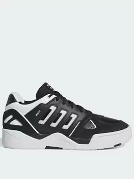 Image of adidas Sportswear Mens Midcity Low Trainers - Black, Size 8, Men