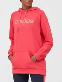 Image of adidas Hoodie & Leggings Set - Pink, Size 2XL, Women