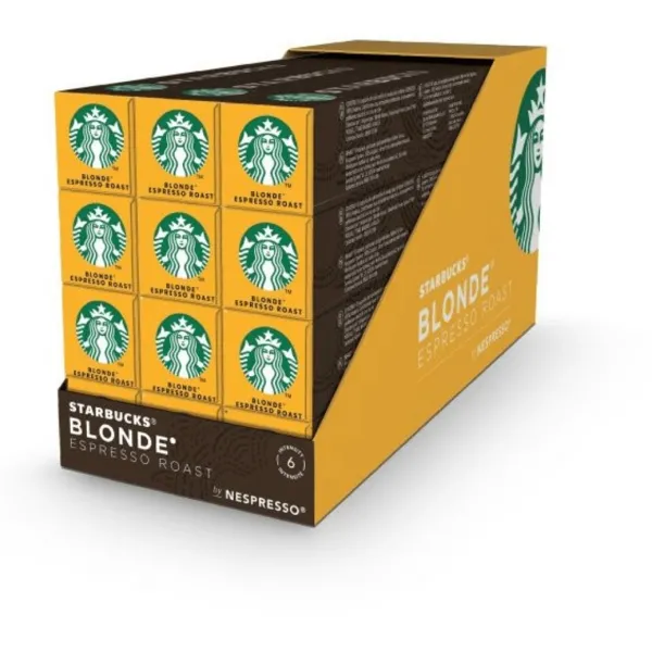 Image of Starbucks Blonde Nespresso Roast Coffee 120 Pods