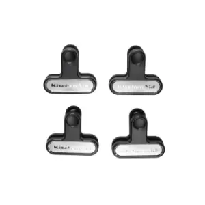 Image of KitchenAid Set of 4 Small Bag Clips - Black