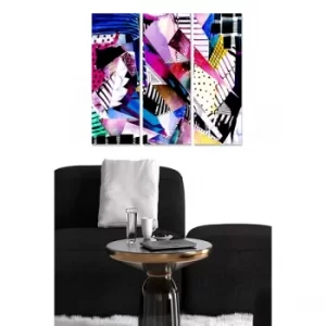 Image of MDF638716753 Multicolor Decorative MDF Painting (3 Pieces)