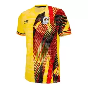Image of Umbro Uganda Third Shirt 2021 2022 - Yellow