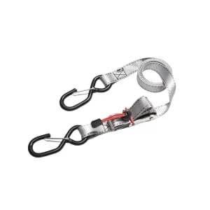 Image of Master Lock Set of 2 x 1.80m Spring Clamp Tie Downs with S Hooks