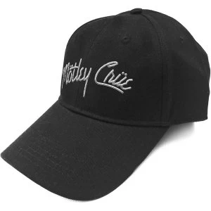 Image of Motley Crue - Logo Mens Baseball Cap - Black