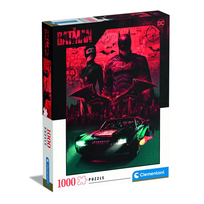 Image of Clementoni Batman 1000 Piece Jigsaw Puzzle