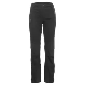 Image of Trespass Womens/Ladies Sola Softshell Outdoor Trousers (M) (Black)