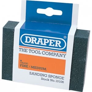Image of Draper Flexible Abrasive Sanding Sponge Fine/Coarse