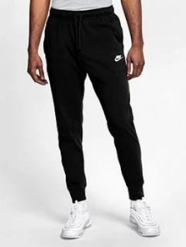 Image of Nike Nsw Club Jersey Joggers - Black