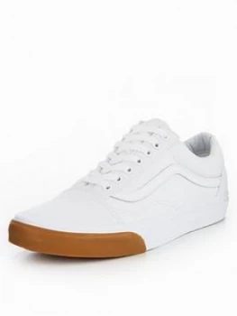 Image of Vans UA Old Skool Gum Bumper WhiteGum Size 12 Men