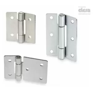 Image of Elesa - Thin hinge-GN 136-NI-30-45-B