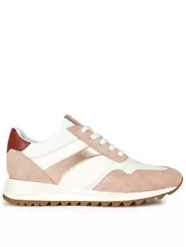 Image of Geox Geox D Tabelya A Trainer - Nude White, Size 7, Women