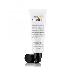Image of Philosophy Take Shelter Sunscreen and Environmental Shield - 30ml SPF30.