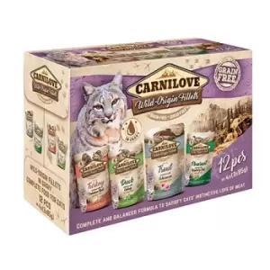 Image of Carnilove Cat Multi Pcs Pouch 12x85g