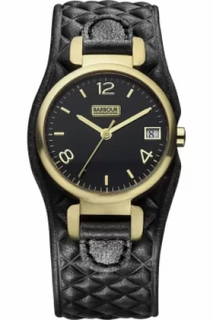 Image of Ladies Barbour International Hayle Cuff Watch BB001BKBK