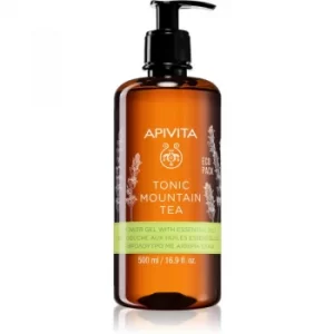 Image of Apivita Tonic Mountain Tea Toning Shower Gel 500ml
