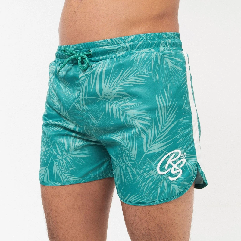 Image of Crosshatch Salsola Swim Shorts Mens Swim Shorts Small Blue 35578318350