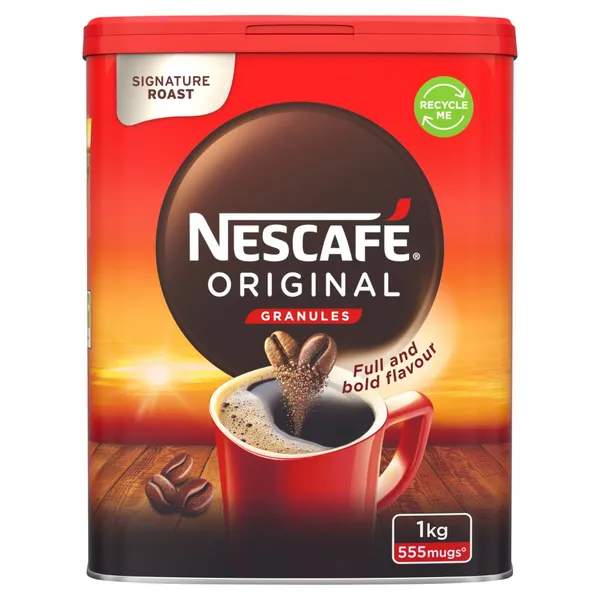 Image of Nescafe Original Instant Granules Coffee 1kg