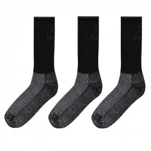 Image of Karrimor Midweight Boot Sock 3 Pack Mens - Black
