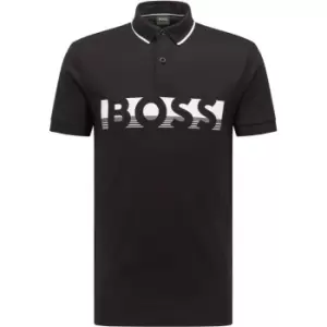 Image of Boss Boss Pavel Polo Shirt Mens - Black