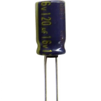 Image of Panasonic EEUFC1V151 3.5mm 150µF 35V Electrolytic Capacitor
