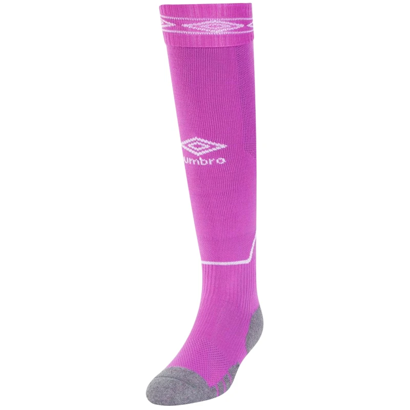 Image of Umbro Umbro Men Diamond Football Socks in Aubergine Size: large Aubergine L Male 5063107684981