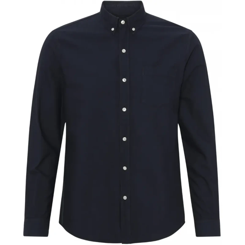 Image of Colorful Standard Shirt Colorful Standard Organic navy blue Bleu Unisex XL