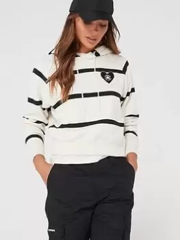 Image of Converse Chuck Taylor Bold Scene Hoodie, Off White Size M Women