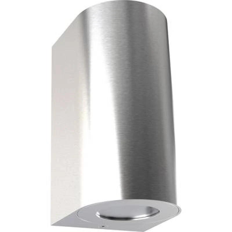 Image of Nordlux Nordlux Canto Maxi 2 49721034 Outdoor wall light GU10 56 W Stainless steel 49721034