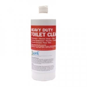 Image of 2Work Heavy Duty Descaler and Toilet Cleaner 1 Litre Pack of 12 2W06