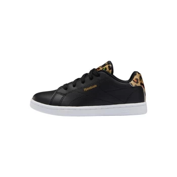 Image of Reebok Royal Complete CLN 2 Shoes - Core Black / Core Black / Gold