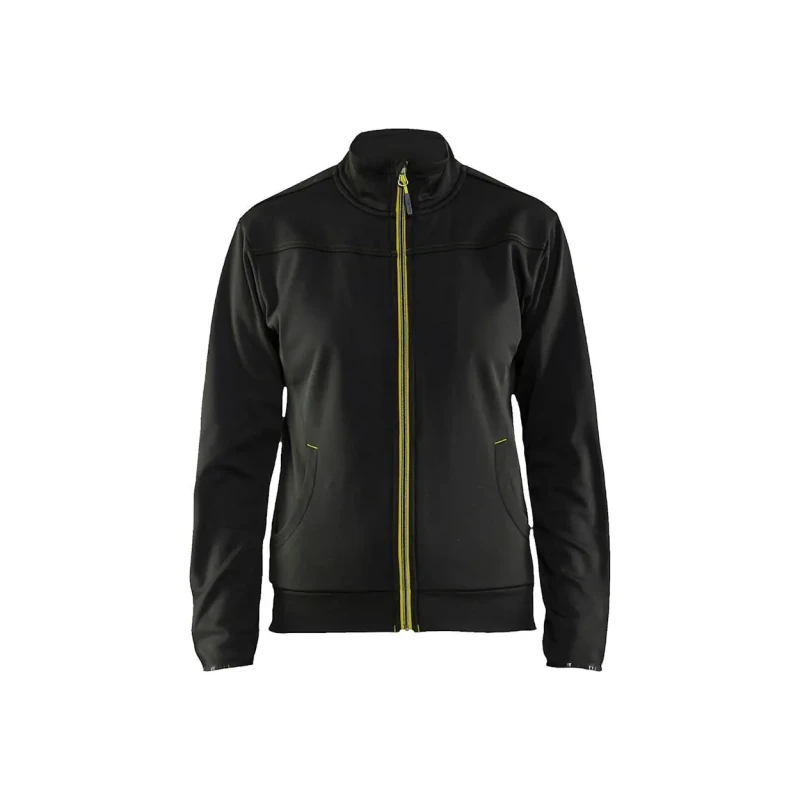 Image of Blaklader Womens zip-up sweatshirt Blaklader Noir Female M