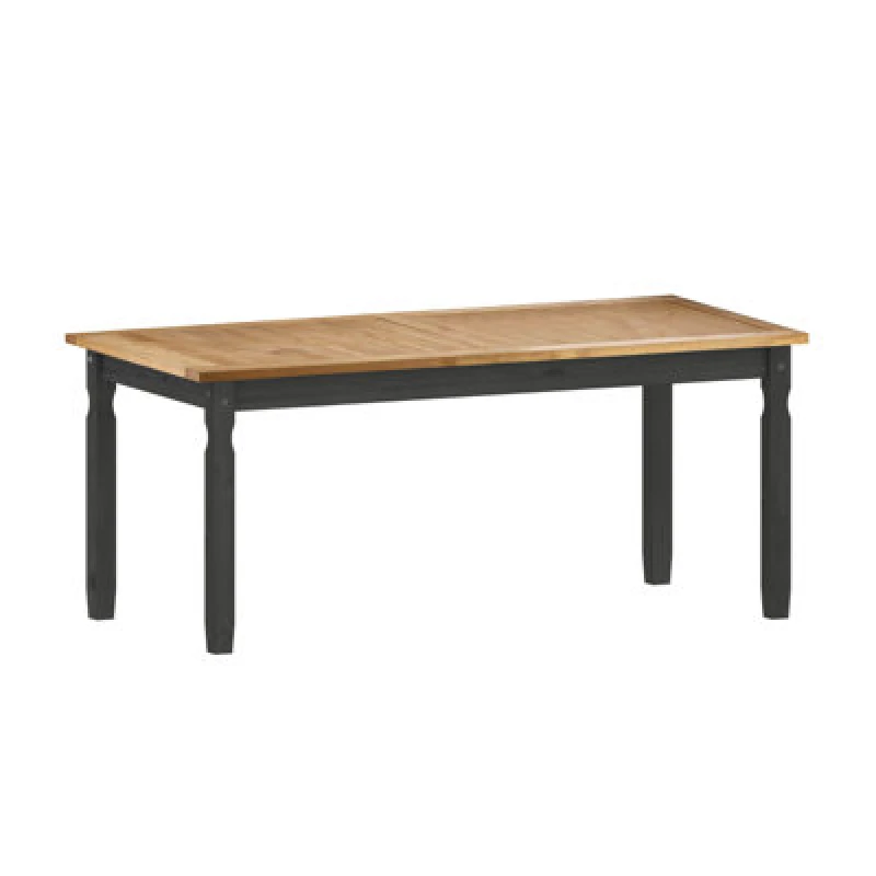 Image of Mercers Furniture Corona Charcoal 6'0" Dining Table