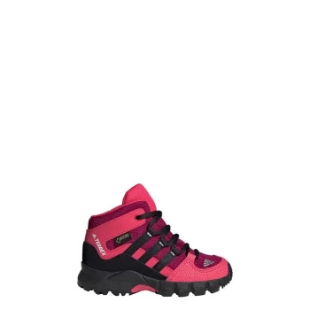 Image of adidas Terrex Mid GTX Shoes Kids - Power Berry / Core Black / Pow
