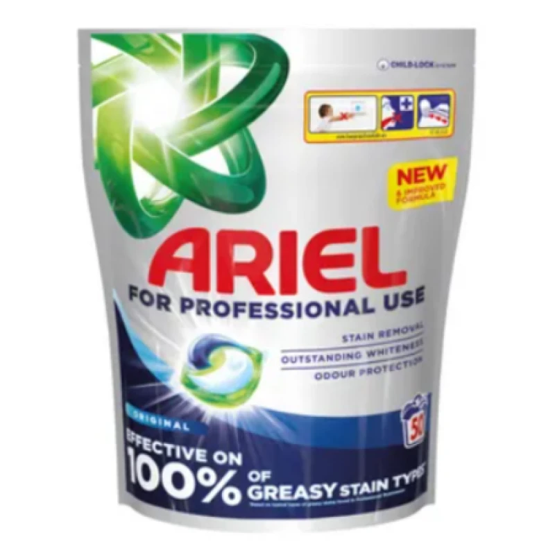 Image of Ariel Professional Liquipods All-in-One Regular 2x50 Pods (100 Pack) C010440